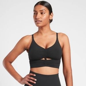 Athleta Cinch Longline Bra D-DD